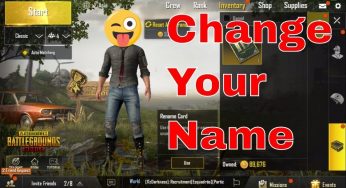 how to change name in pubg | How to Change Your Name in PUBG Mobile